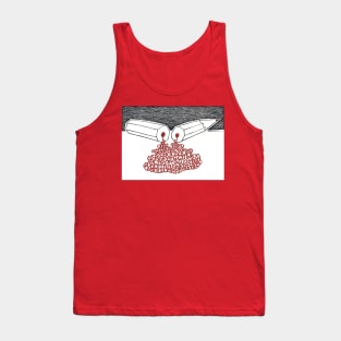 Pen and blood Tank Top